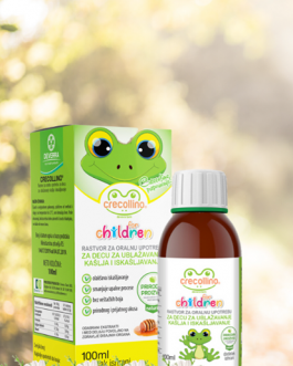 Crecollino rastvor za ublažavanje kašlja za decu 100ml