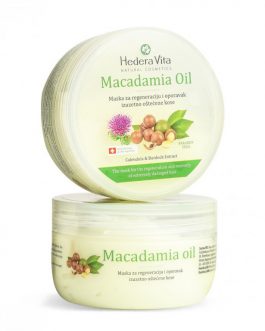 MASKA ZA REGENERACIJU OŠTEĆENE KOSE – sa uljem makadamije