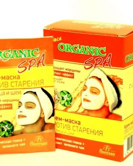 ORGANIK SPA maska protiv starenja za smanjenje bora na licu i vratu